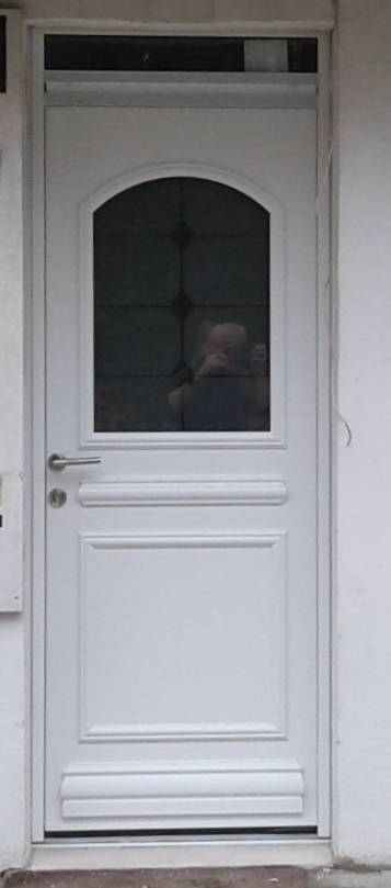 Porte blanche