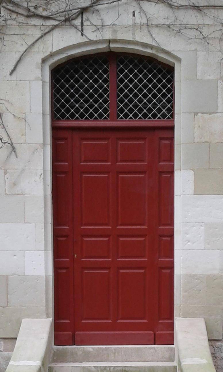 Porte rouge