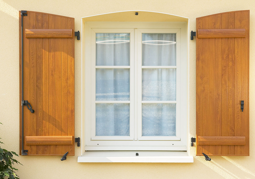 Volets en bois