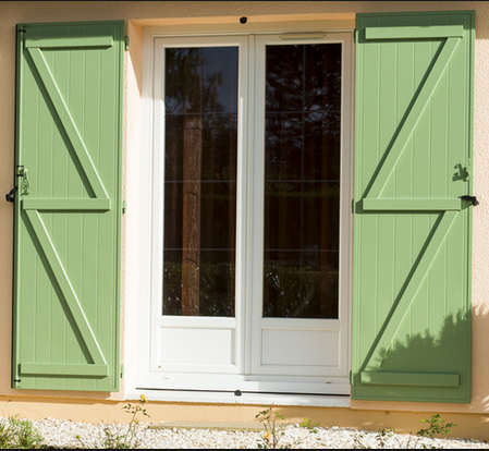 Volets verts