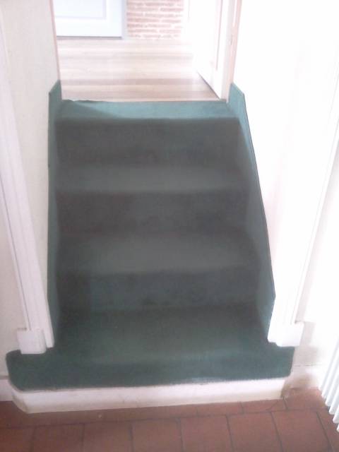 Escalier de parquet