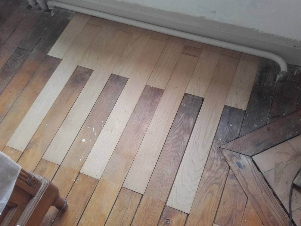 Réparation parquet