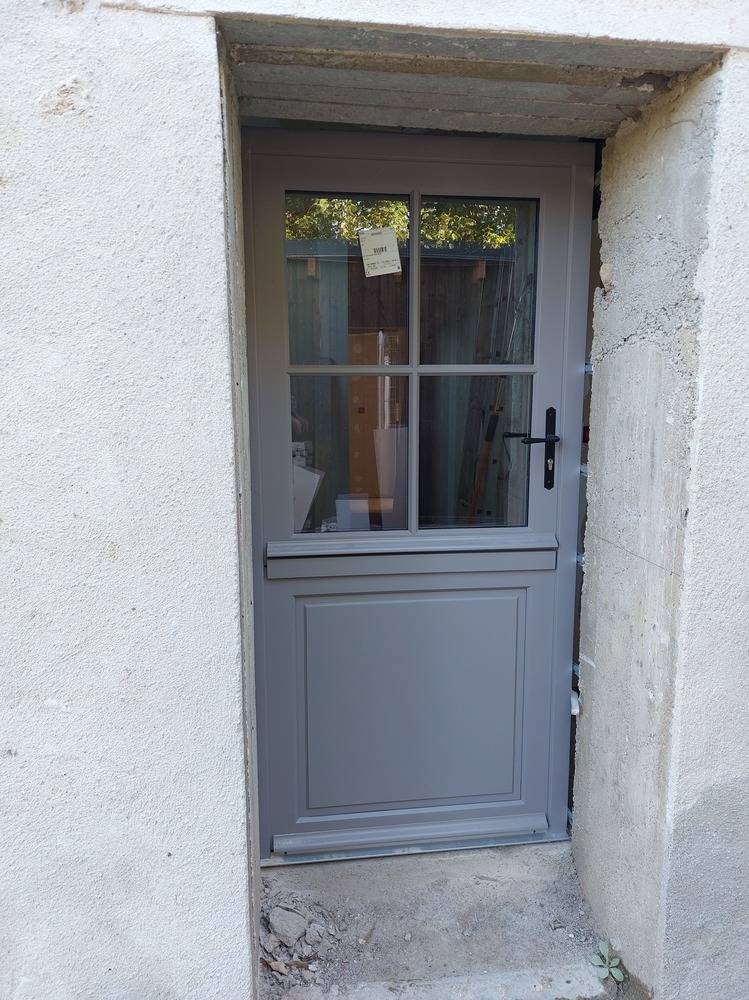 6 Porte fermière bois