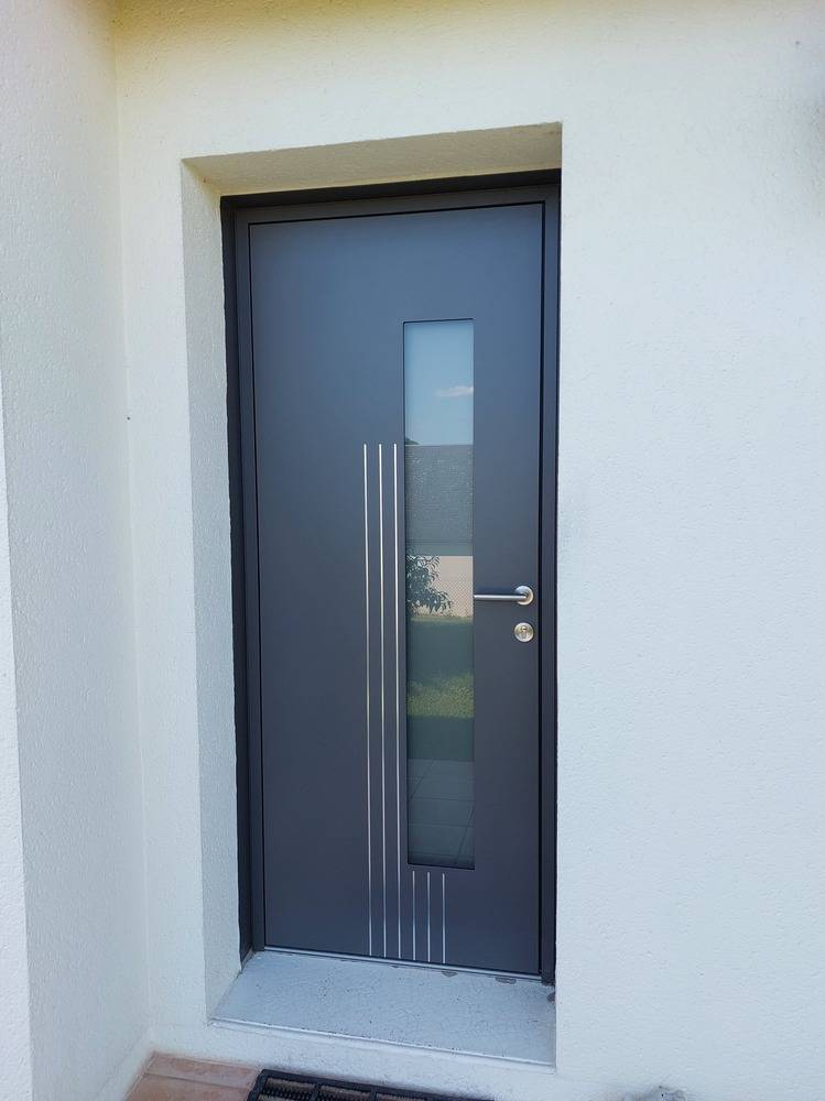 Porte d'entrée Alu KLine