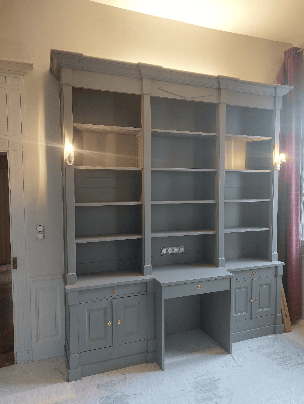 7 Bibliohèque bureau